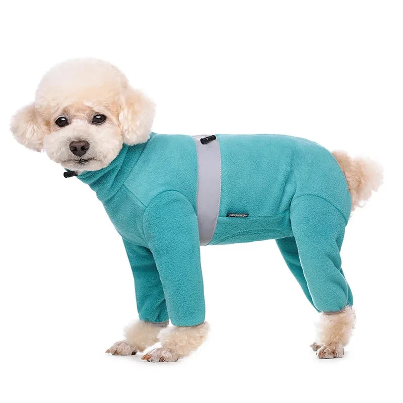 Polar Fleece Dog Winter Jumpsuit