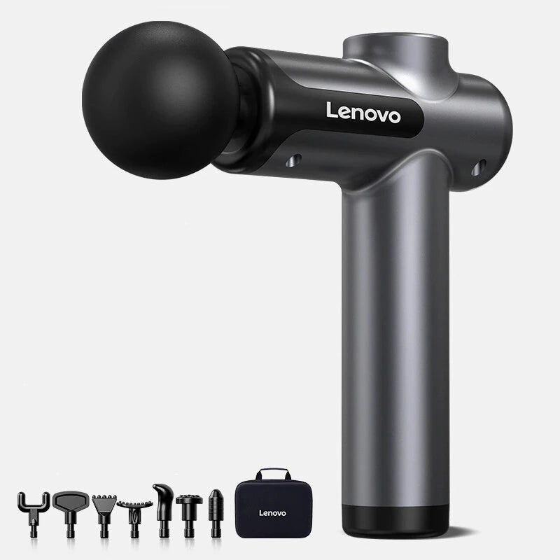 Complete Massage Gun Set with Protective Case and 8 Heads