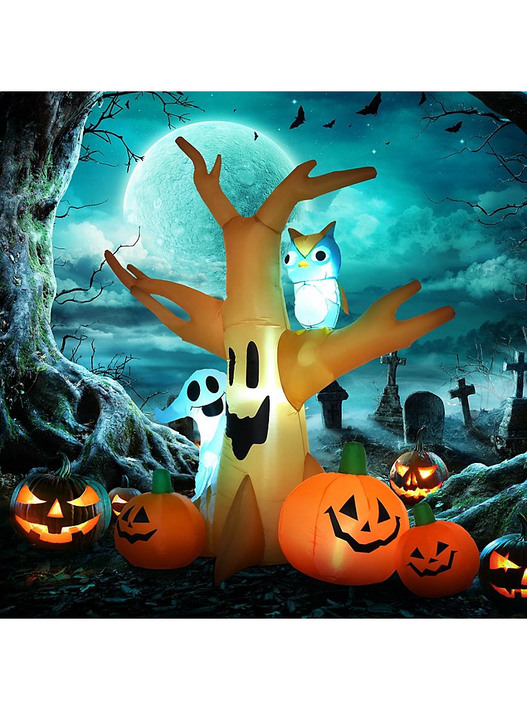 240cm Halloween Inflatable Tree Decoration