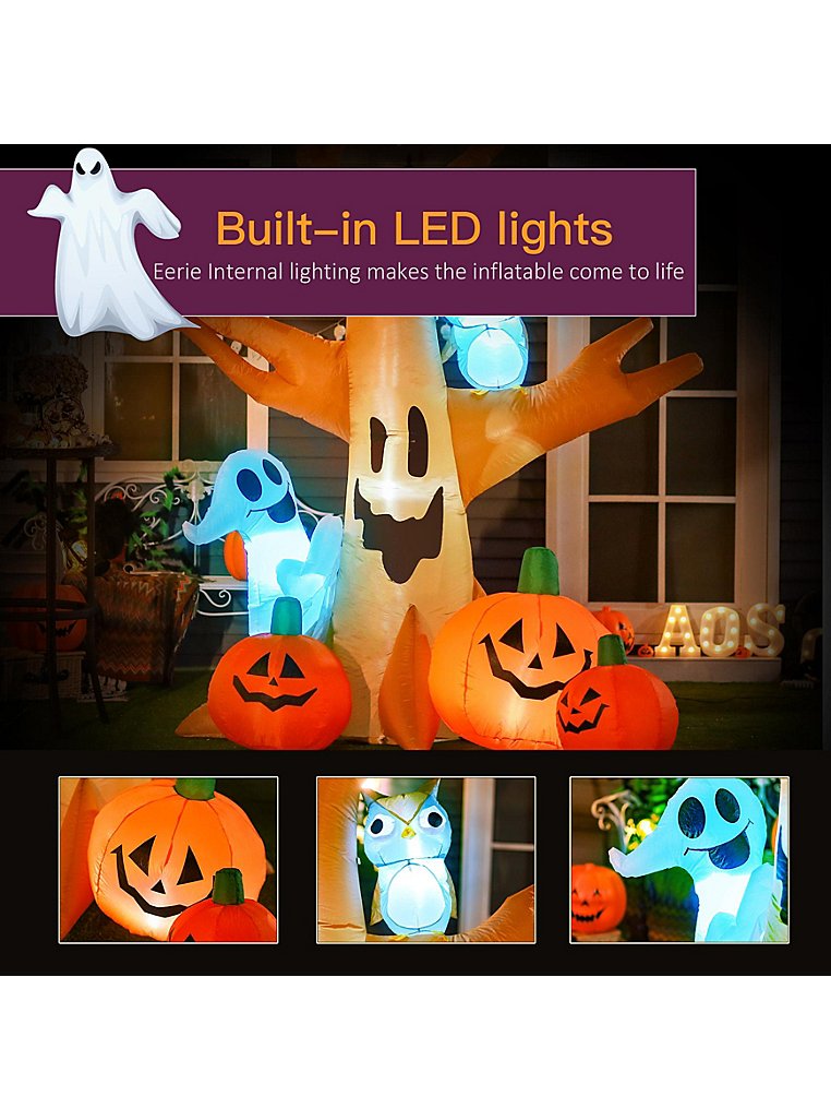 240cm Halloween Inflatable Tree Decoration
