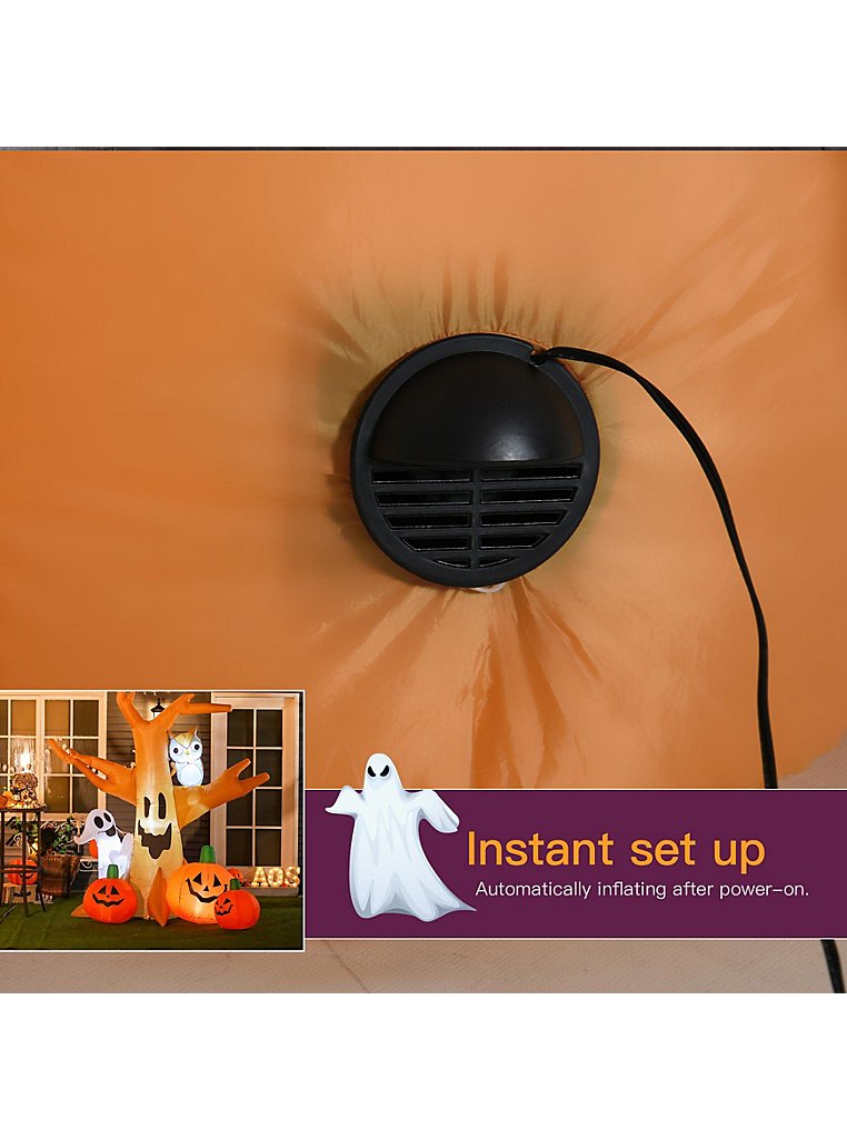 240cm Halloween Inflatable Tree Decoration