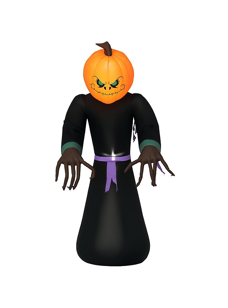 2.1m Inflatable Pumpkin Head Decoration