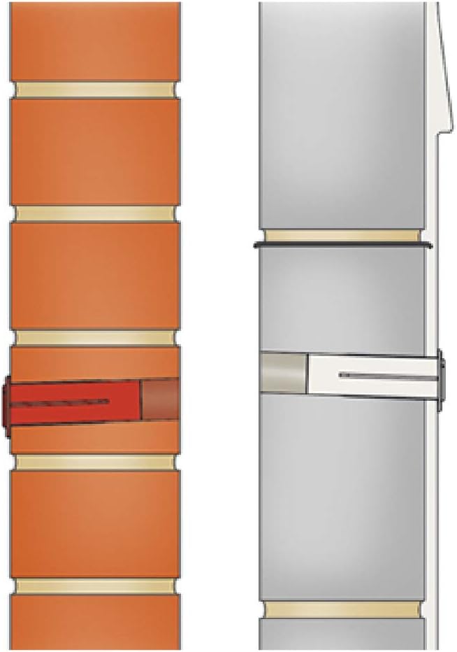 Natural Clear Weep Vents – 5 Pack for Brick/Rendered Walls 85x25mm