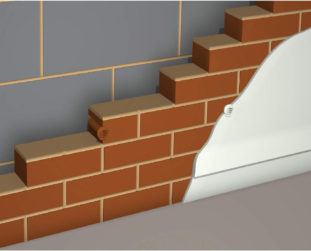 Natural Clear Weep Vents – 5 Pack for Brick/Rendered Walls 85x25mm