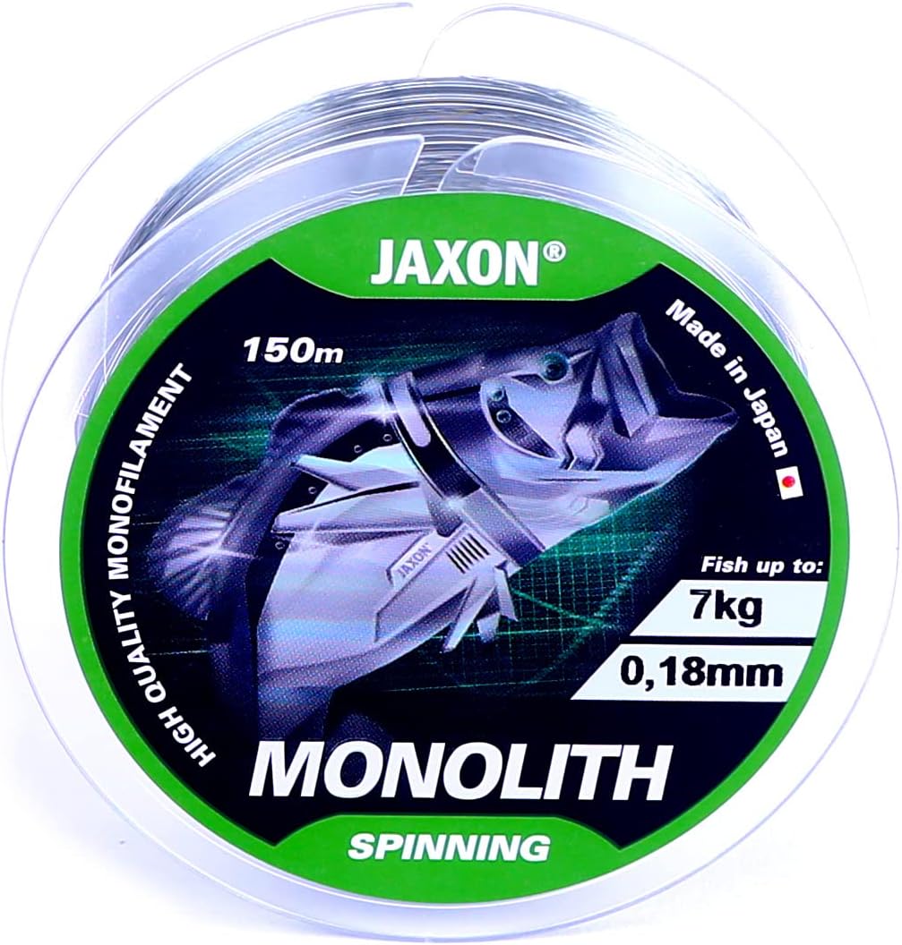 Monofilament spinning fishing line – 150 m, 7 kg, light blue