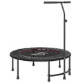 40-Inch Fitness Trampoline with Adjustable Handle – Home Rebounder