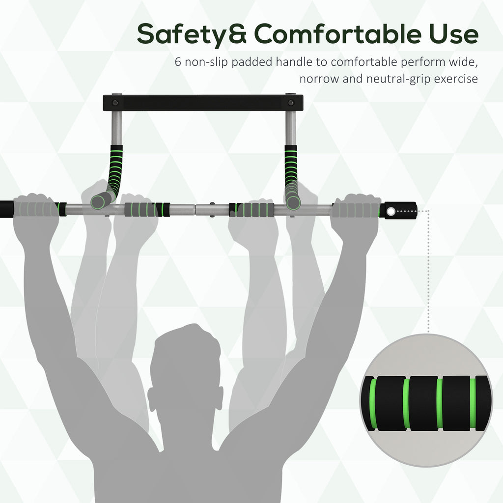 Doorway Pull Up Bar – Multi-Function Upper Body Trainer (110kg)