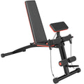 Foldable Dumbbell Bench with 7 Backrest Angles and 120kg Max Load