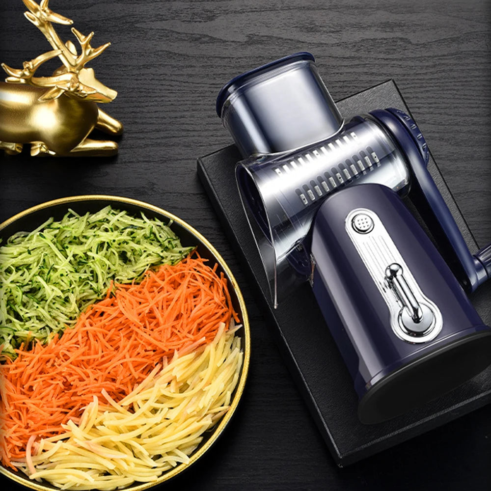 Multifunctional Vegetable Chopper UK Household Stainless Steel Slicer Shredder Dicer Hand Pressure Onion Potato Cucumber Cutting Tool Kitchen Gadgets Easy Clean