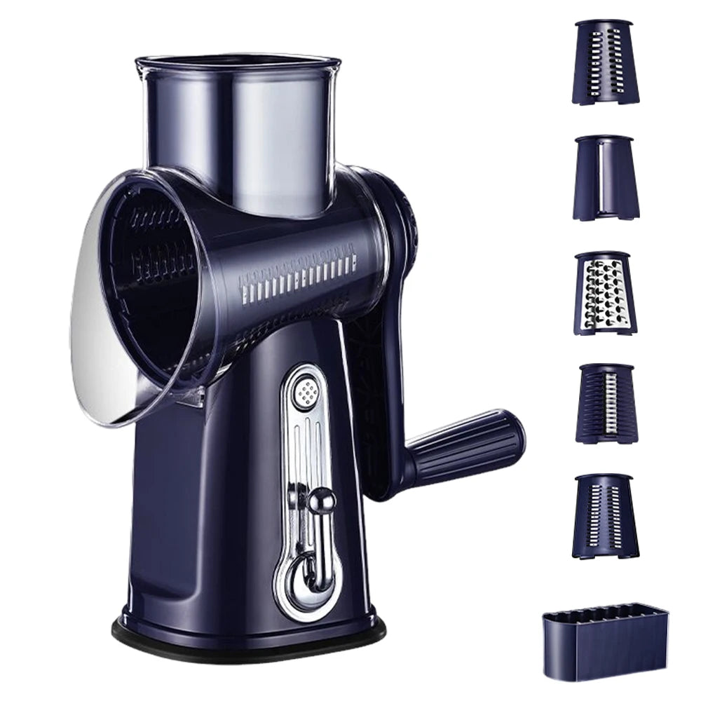 Multifunctional Vegetable Chopper UK Household Stainless Steel Slicer Shredder Dicer Hand Pressure Onion Potato Cucumber Cutting Tool Kitchen Gadgets Easy Clean