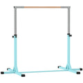 Height Adjustable Kids Gymnastics Bar for Home – Light Blue