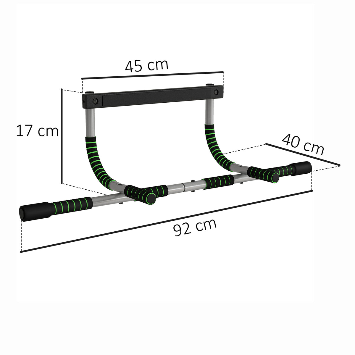 Doorway Pull Up Bar – Multi-Function Upper Body Trainer (110kg)
