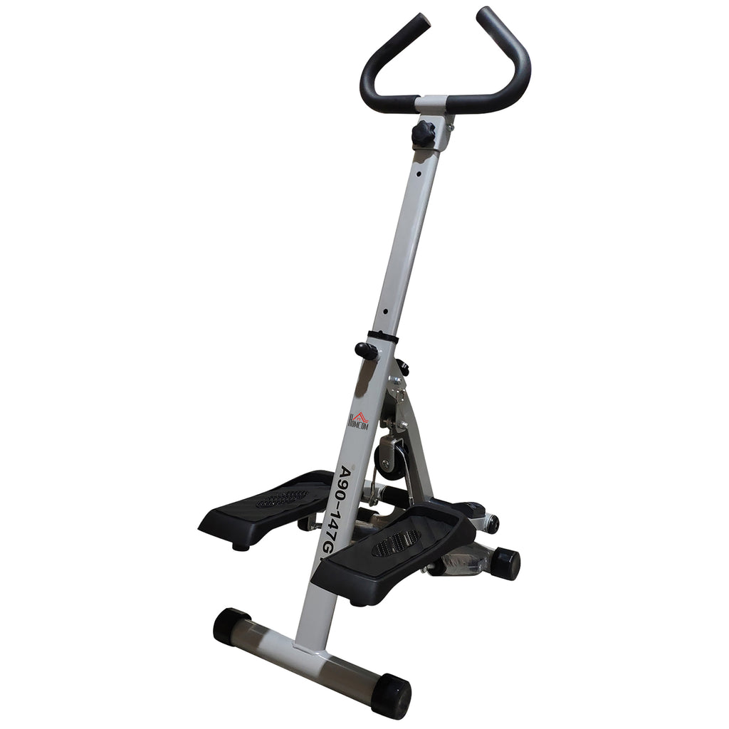 Stepper with Handle Bars – Foldable, Steel Frame, 110kg Max Load
