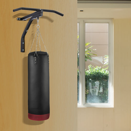 2-in-1 Wall Mount Punch Bag Hanger & Pull-Up Bar (130kg)