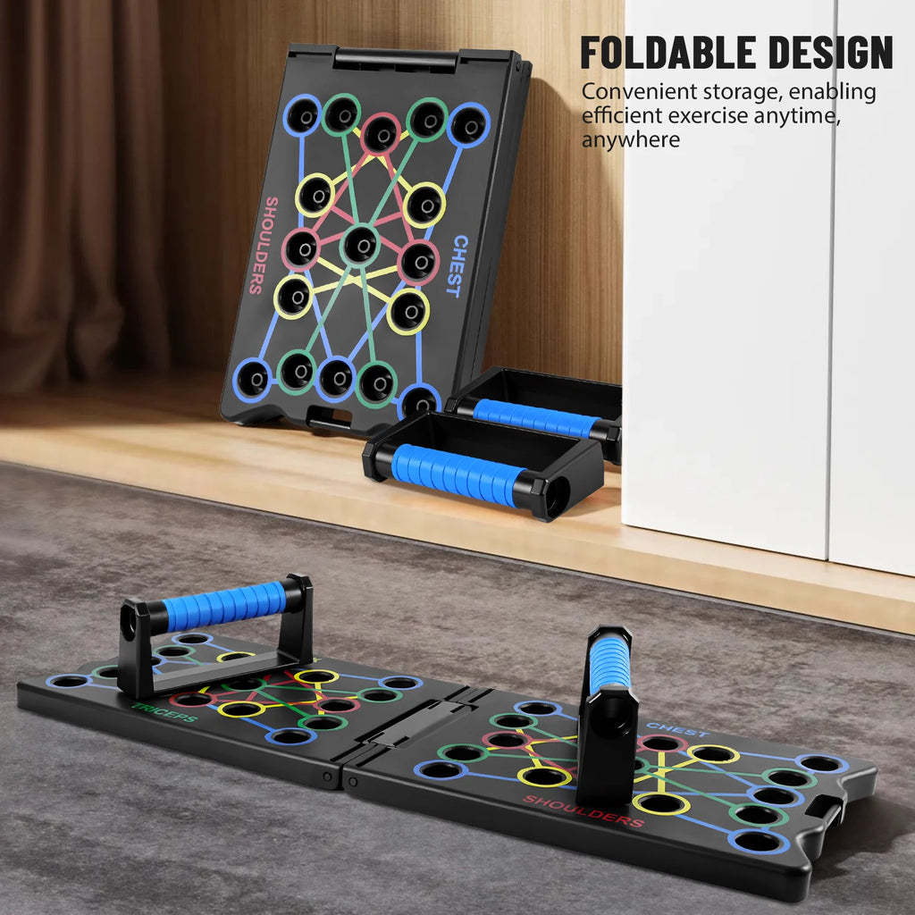 Foldable Push-Up Board – Portable Chest & Shoulder Trainer, 300kg