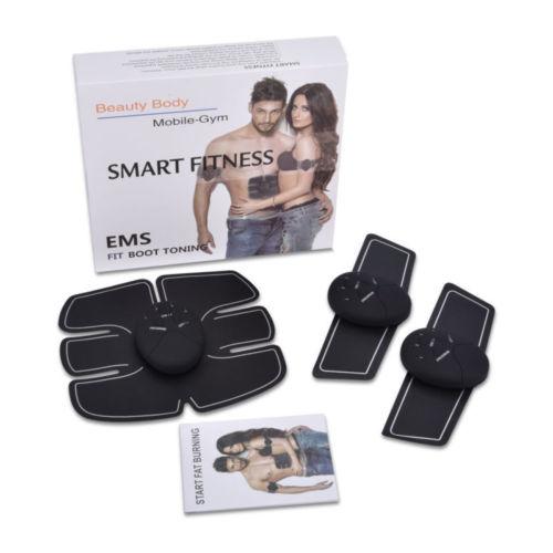 EMS Remote 8-Pack Abdominal Muscle Trainer Smart Bodybuilding Fitness