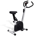 Compact Home Exercise Bike with Adjustable Seat, LCD Display and Resistance