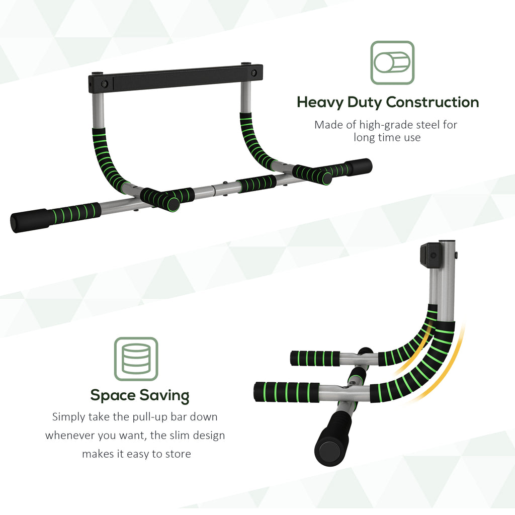 Doorway Pull Up Bar – Multi-Function Upper Body Trainer (110kg)
