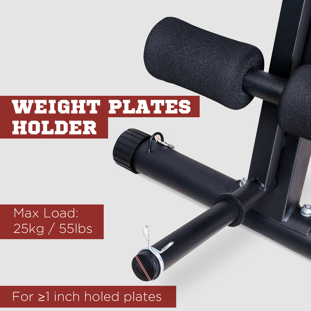 Foldable Dumbbell Bench with 7 Backrest Angles and 120kg Max Load