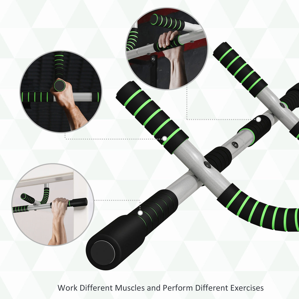 Doorway Pull Up Bar – Multi-Function Upper Body Trainer (110kg)
