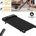 Under-Desk Treadmill — 2HP Quiet, 8 km/h, 3.5° Incline