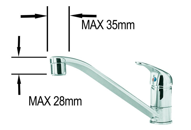 Tap Connector Adapter for Kitchen to Garden Hose – Clamp Fitting
