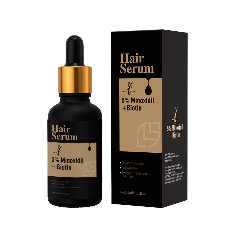 Minoxidil 5% + Biotin Hair Growth Serum for Men & Women