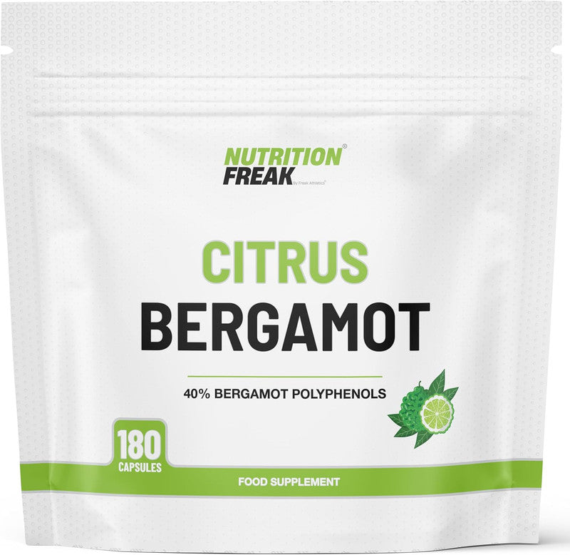 Citrus Bergamot Extract - 180 Capsules | 500mg High Strength 40% Polyphenols UK